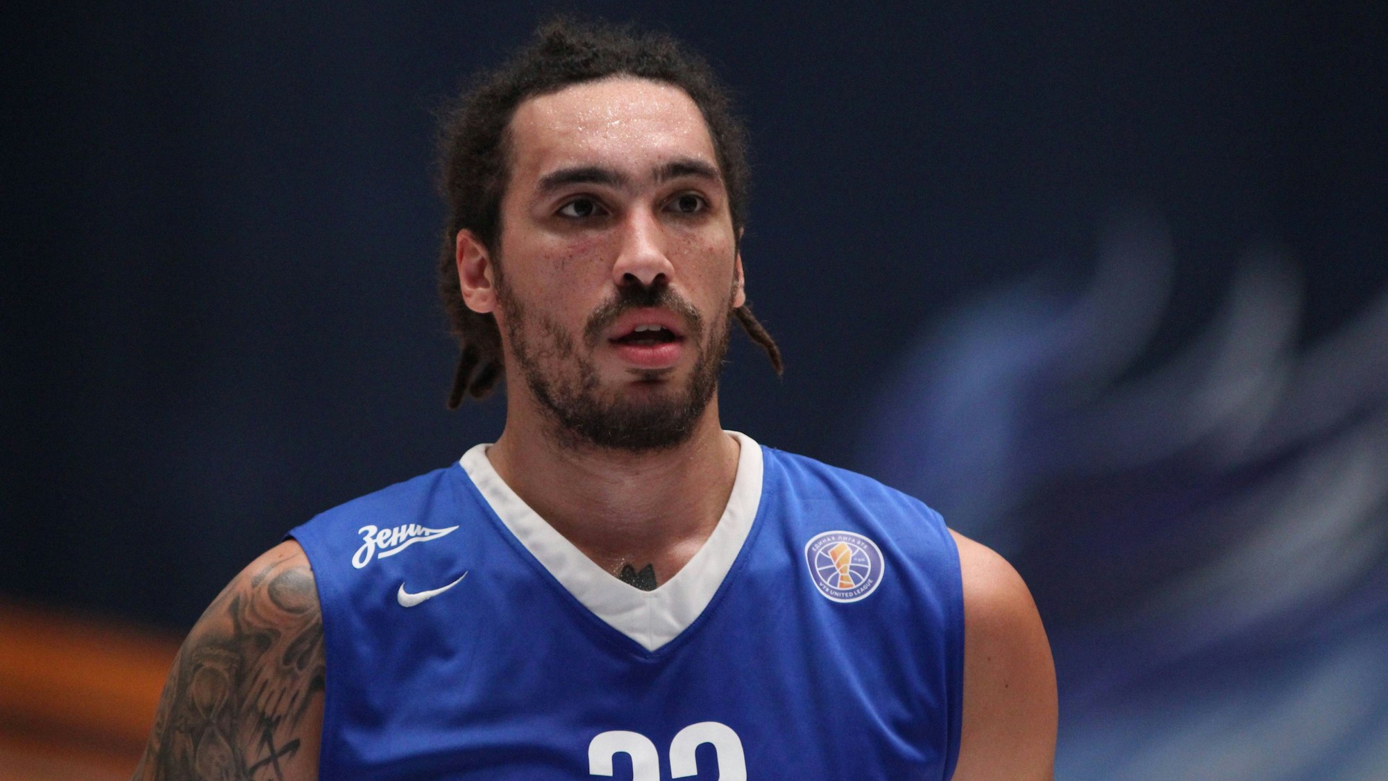 Drew Gordon im Trikot von Zenit St. Petersburg.