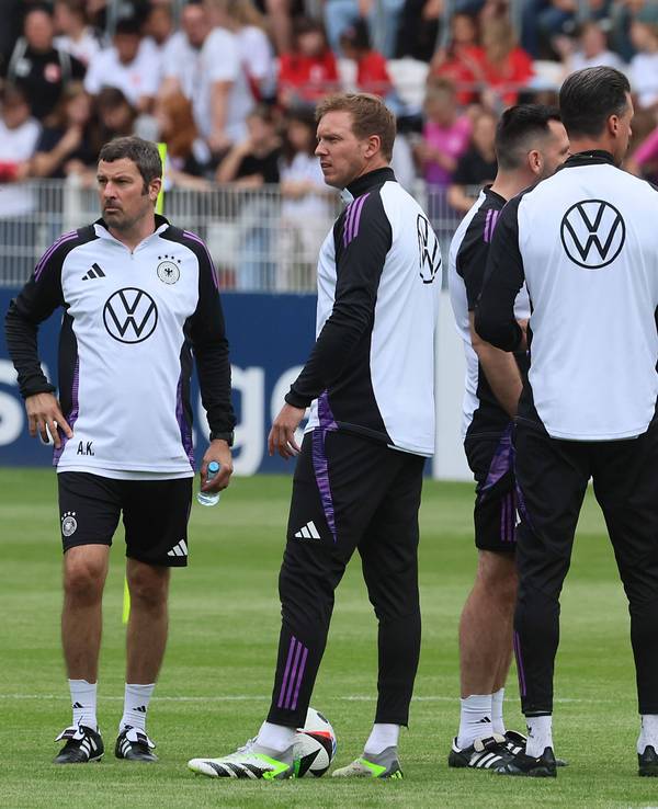Training der deutschen Nationalmannschaft im Rahmen des Trainingslager in Blankenhain/Thüringen.