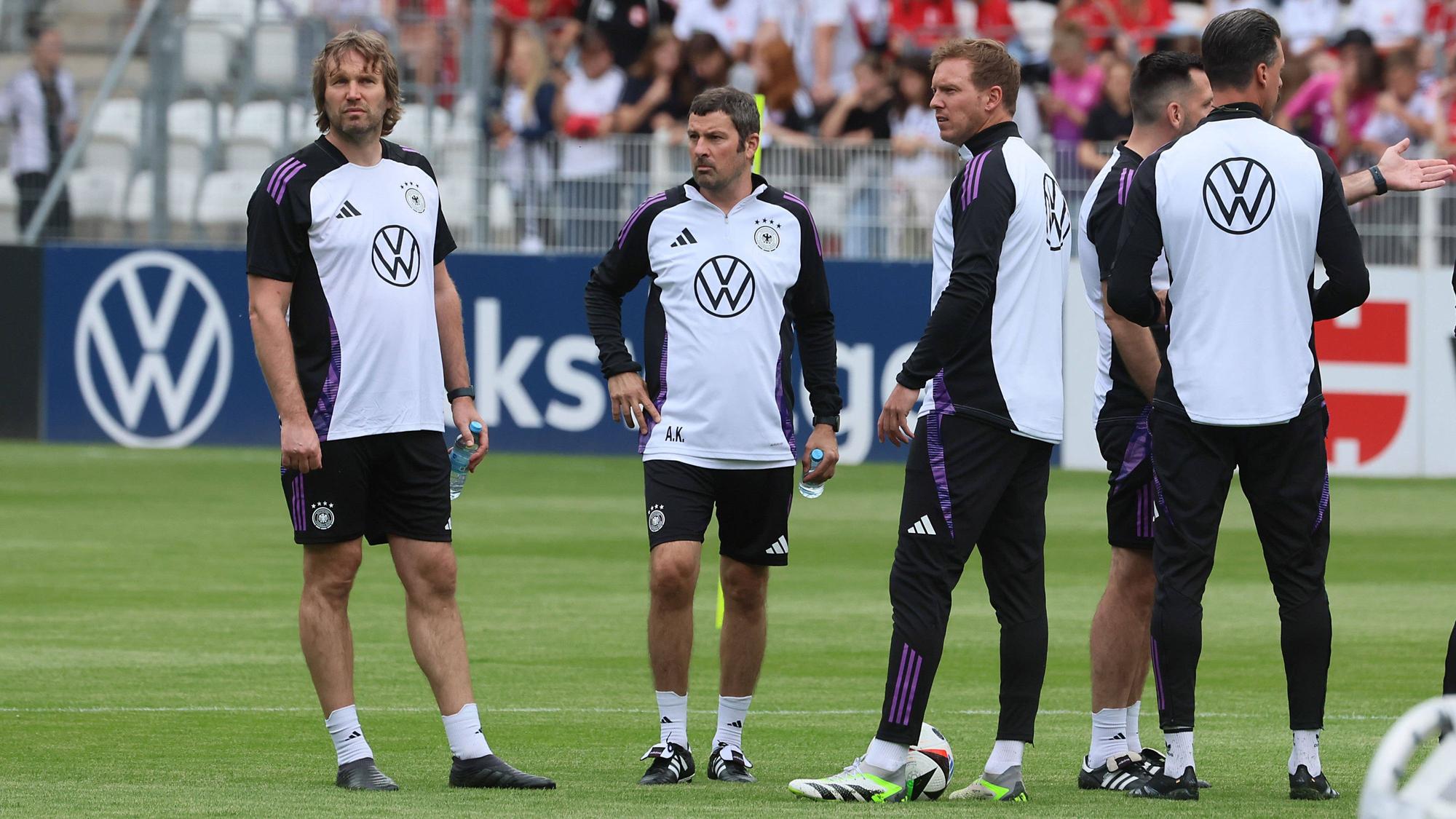Training der deutschen Nationalmannschaft im Rahmen des Trainingslager in Blankenhain/Thüringen.