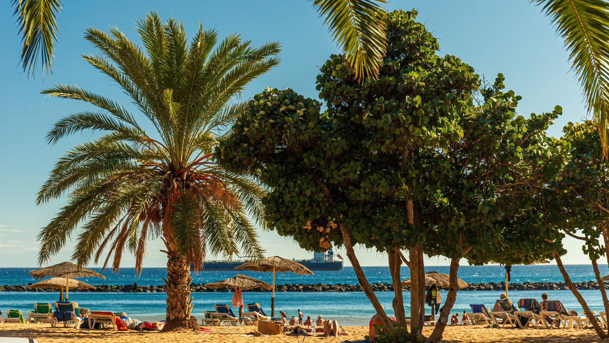 Playa de las Teresitas in Tenerife