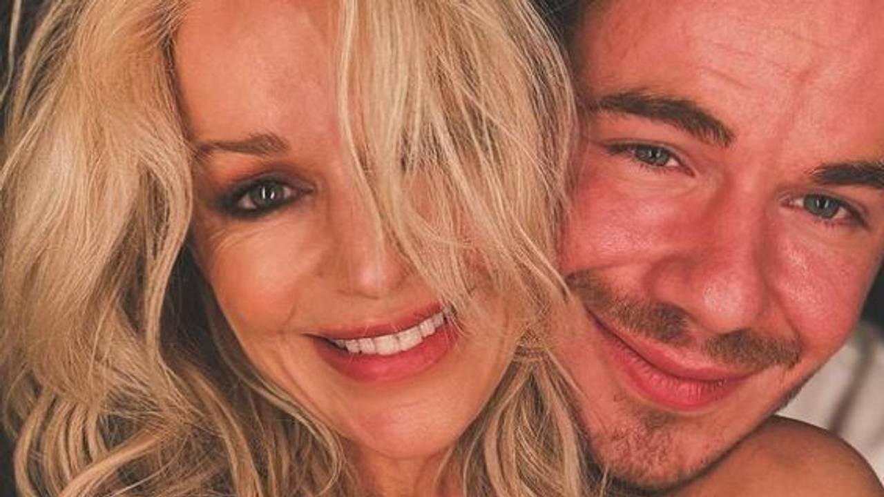 Eric Philippi und Sängerin Michelle lächeln in die Kamera, hier auf einem Instagram-Selfie vom Mai 2024.