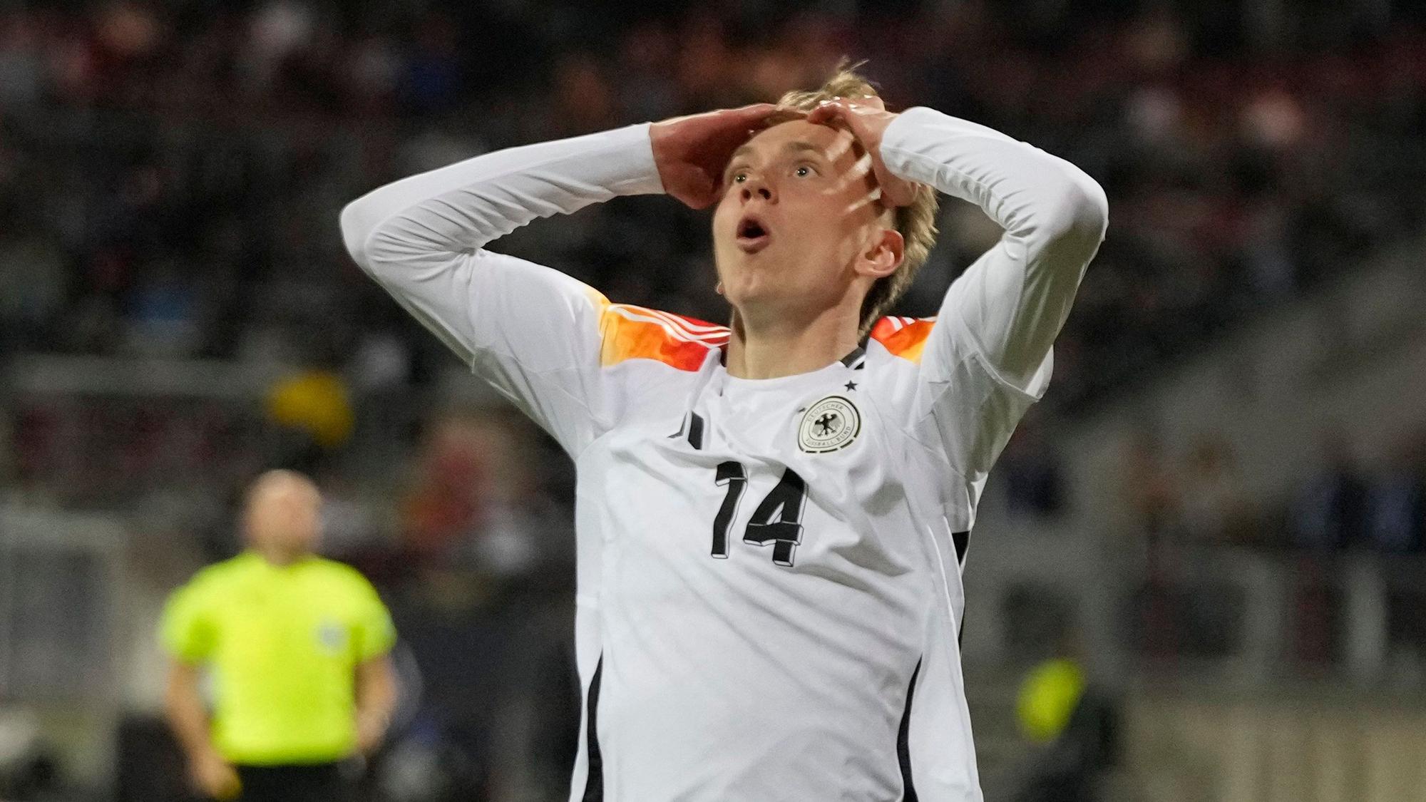 Deutschland gegen die Ukraine.