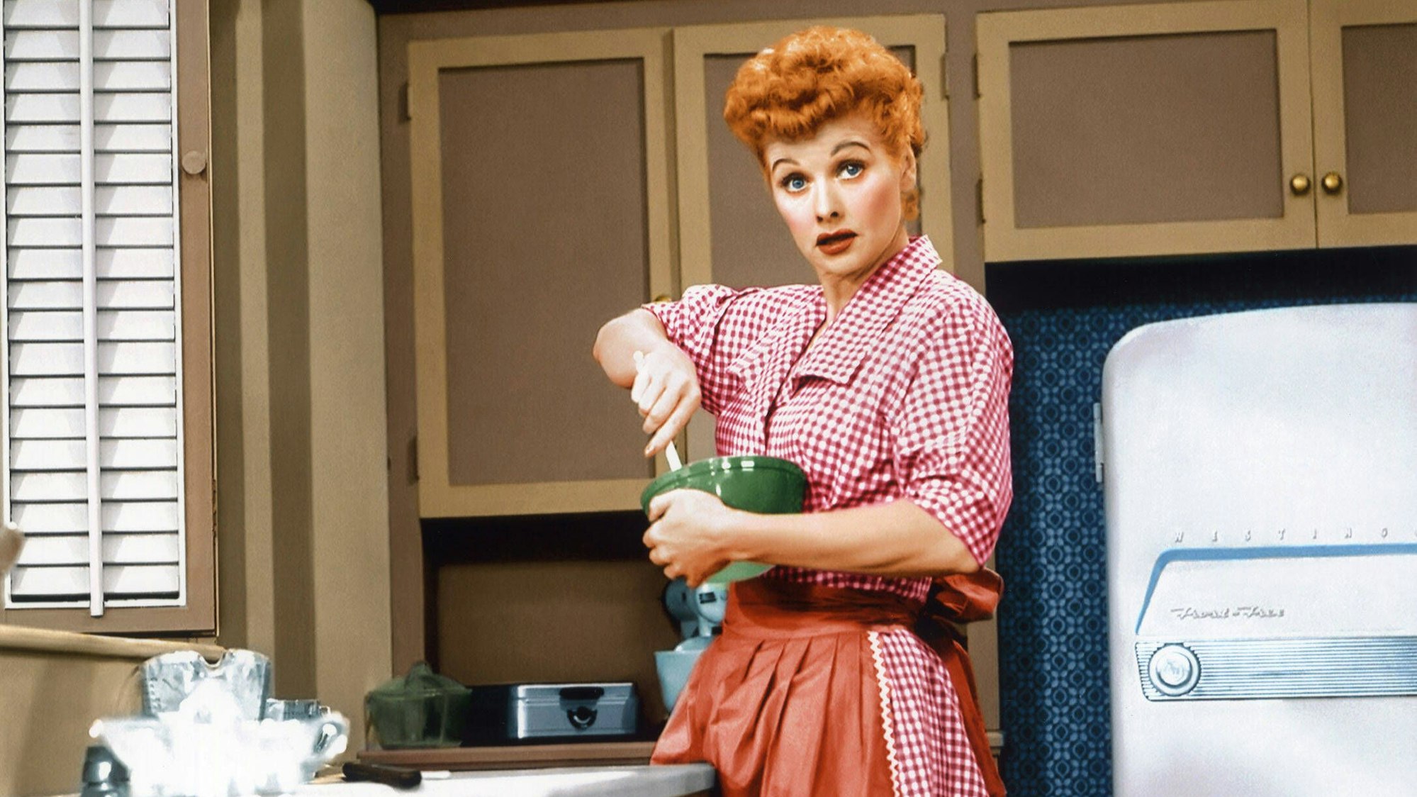 Lucille Ball im Film „I love Lucy“