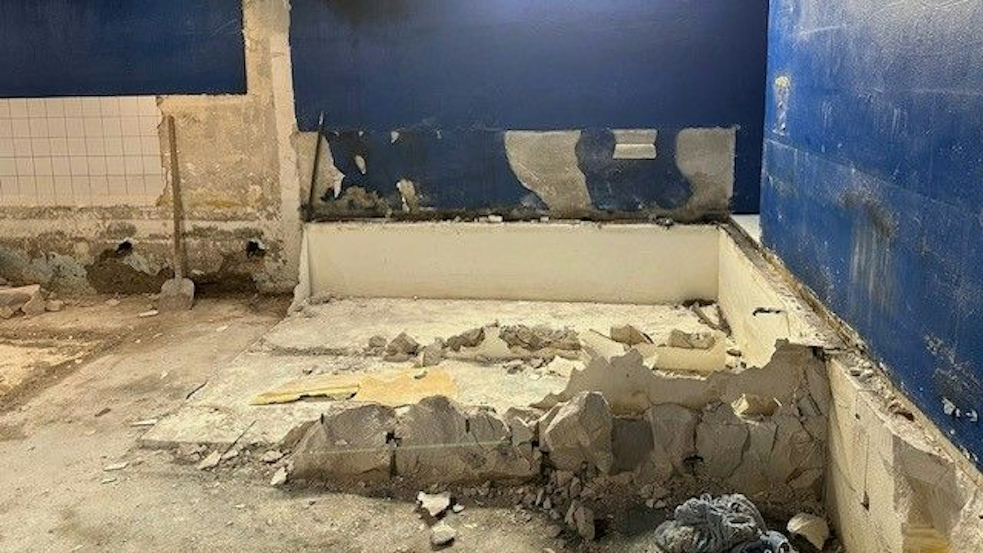 Die Sauna Phoenix in Köln wird umgebaut.