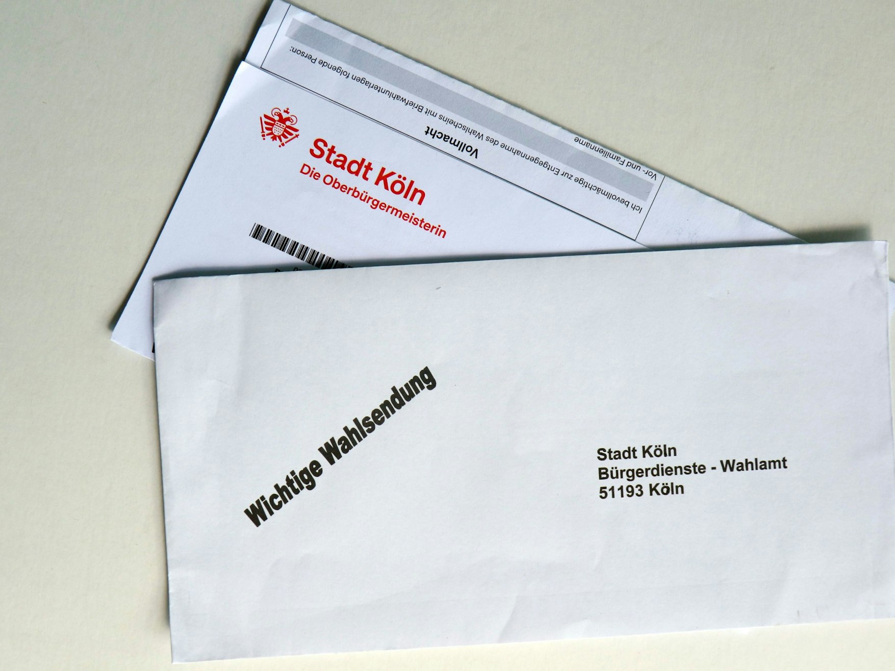 Wahlsendung der Stadt Köln zur Europawahl 2024.