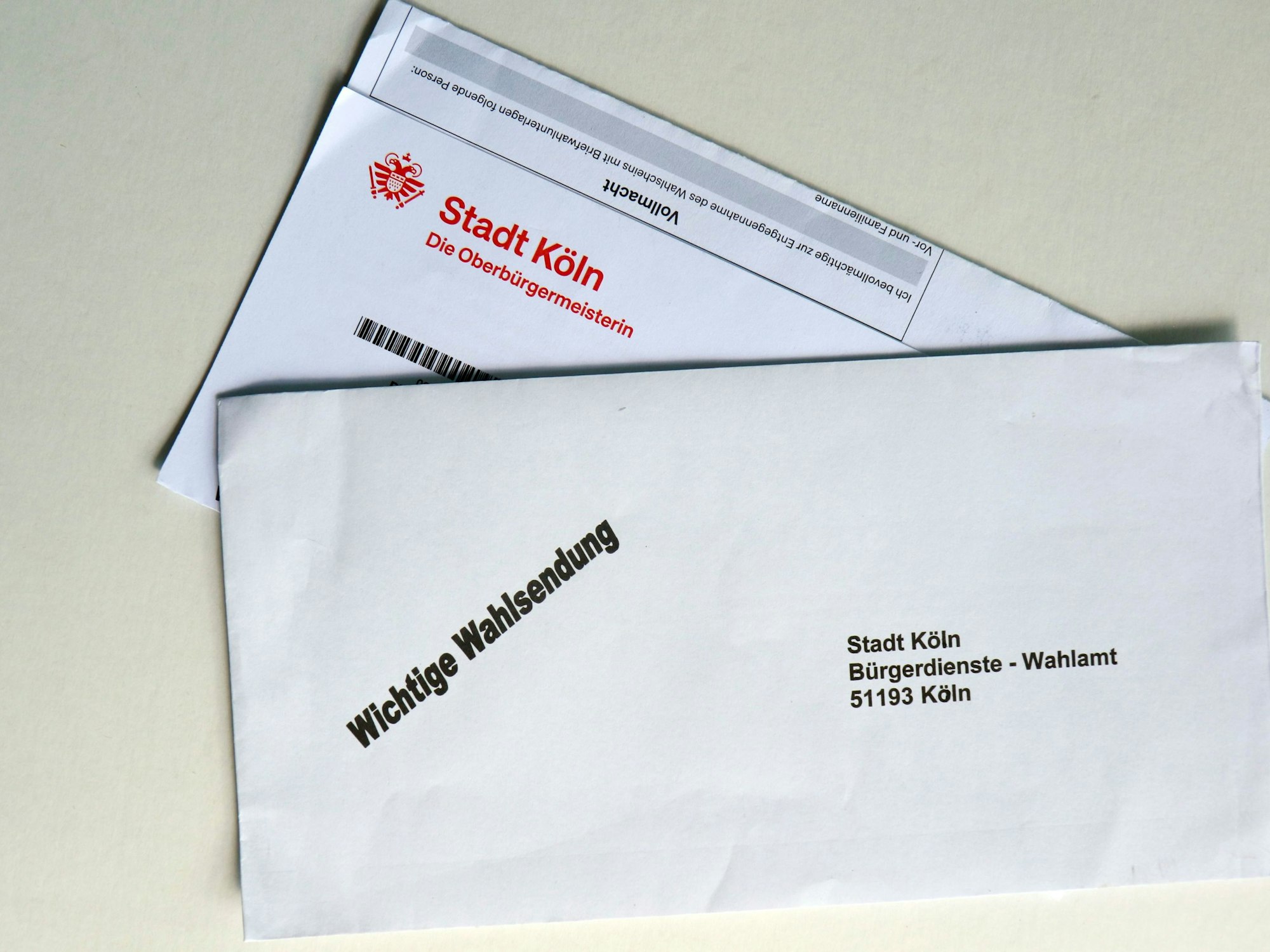 Wahlsendung der Stadt Köln zur Europawahl 2024.