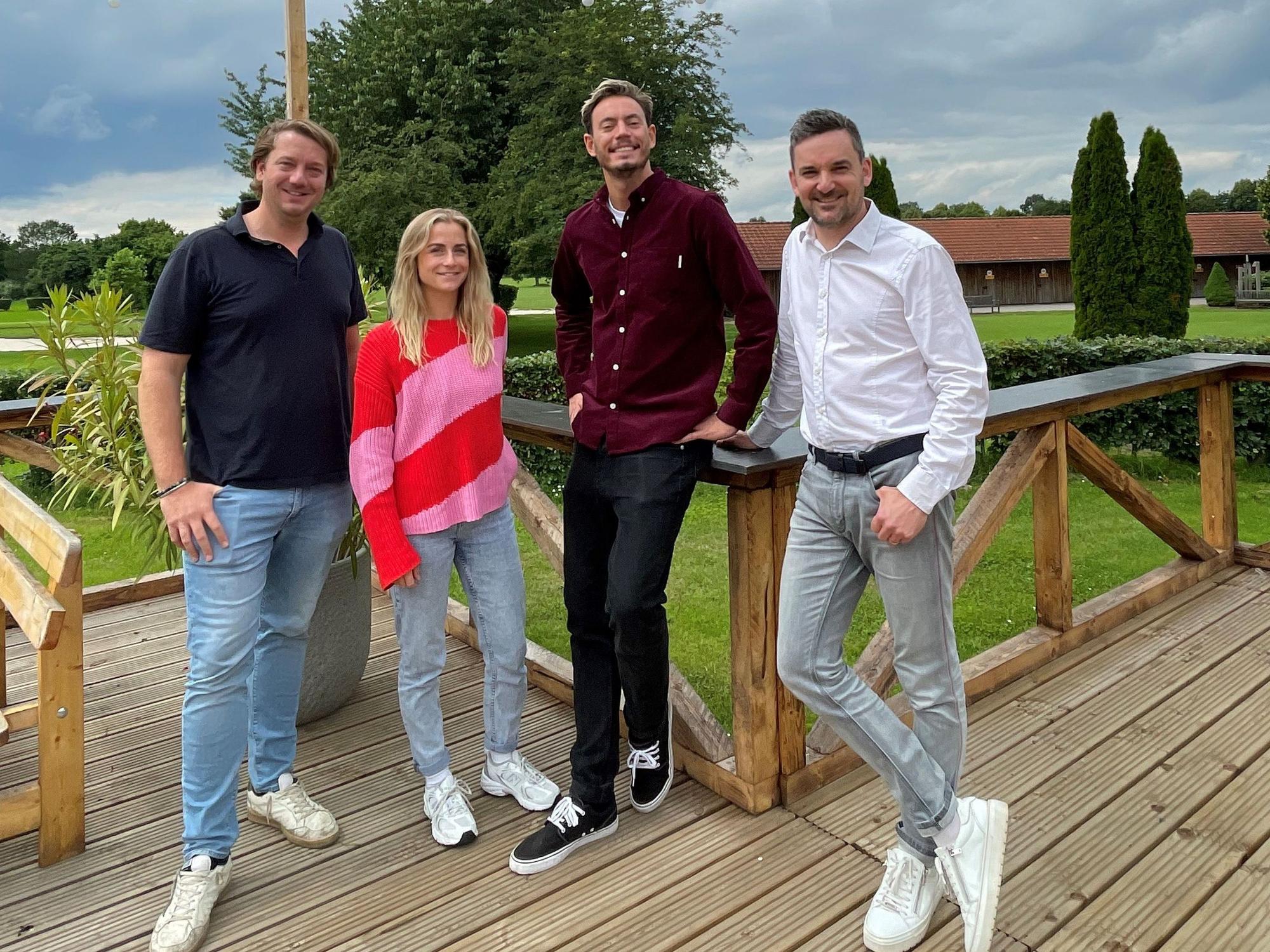 Das Team von x4kids am Gut Clarenhof.