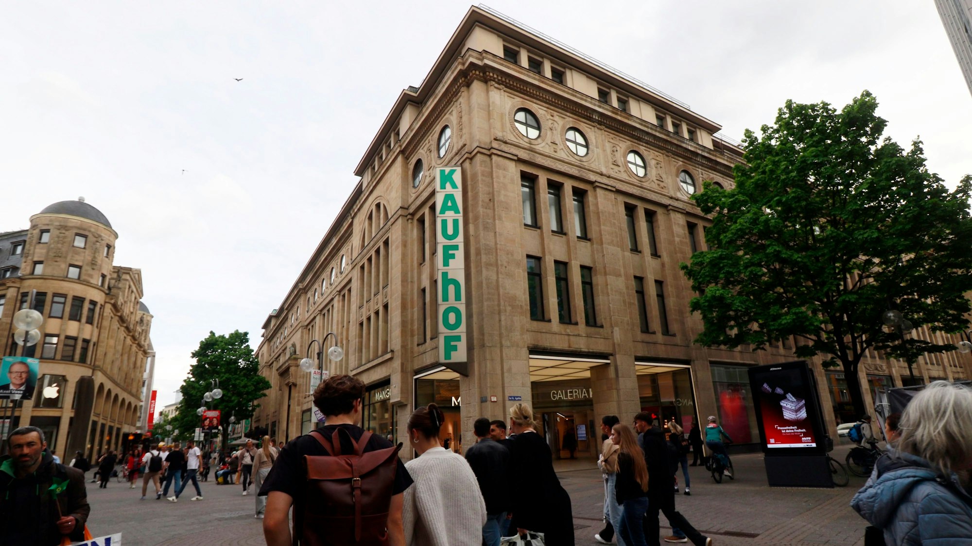 Die Galeria-Karstadt-Filiale auf der Hohe Straße