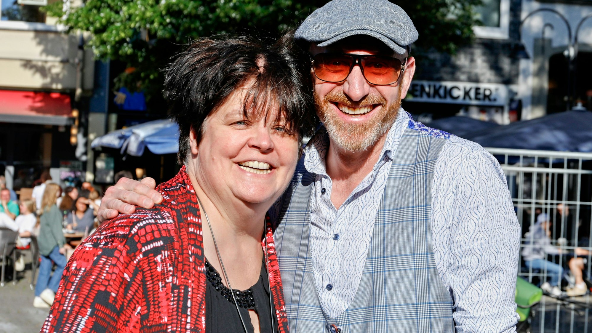 Ingrid Kühne und Martin Schopps.