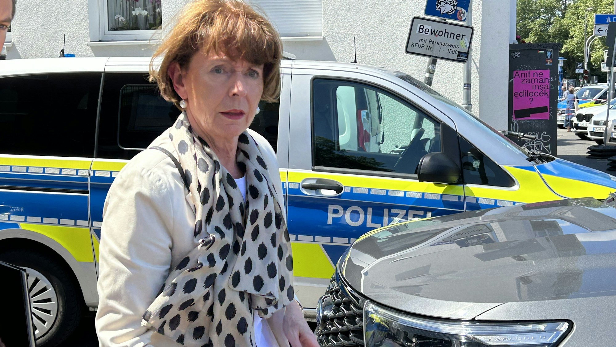 Oberbürgermeisterin Henriette Reker in Köln-Mülheim.