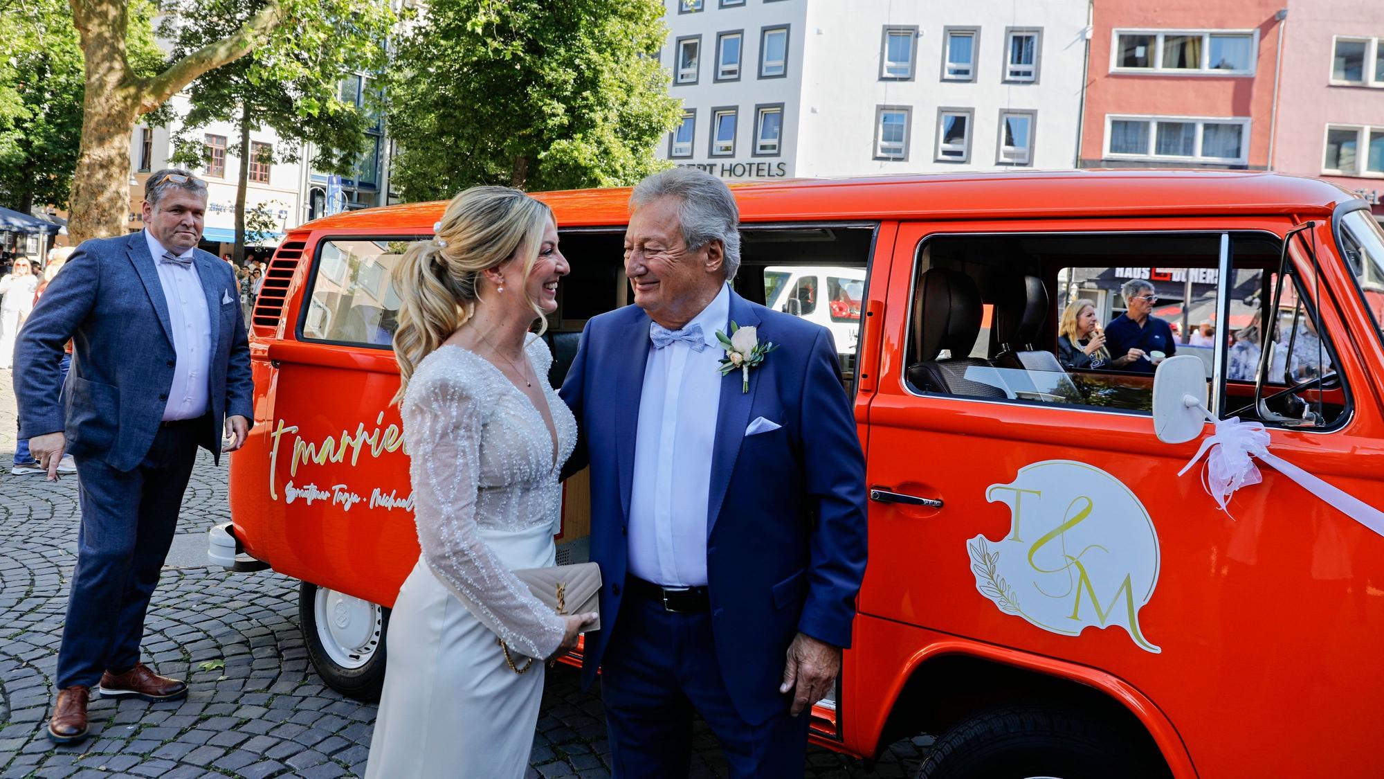 Wilfried Wolters mit Tochter Tanja.