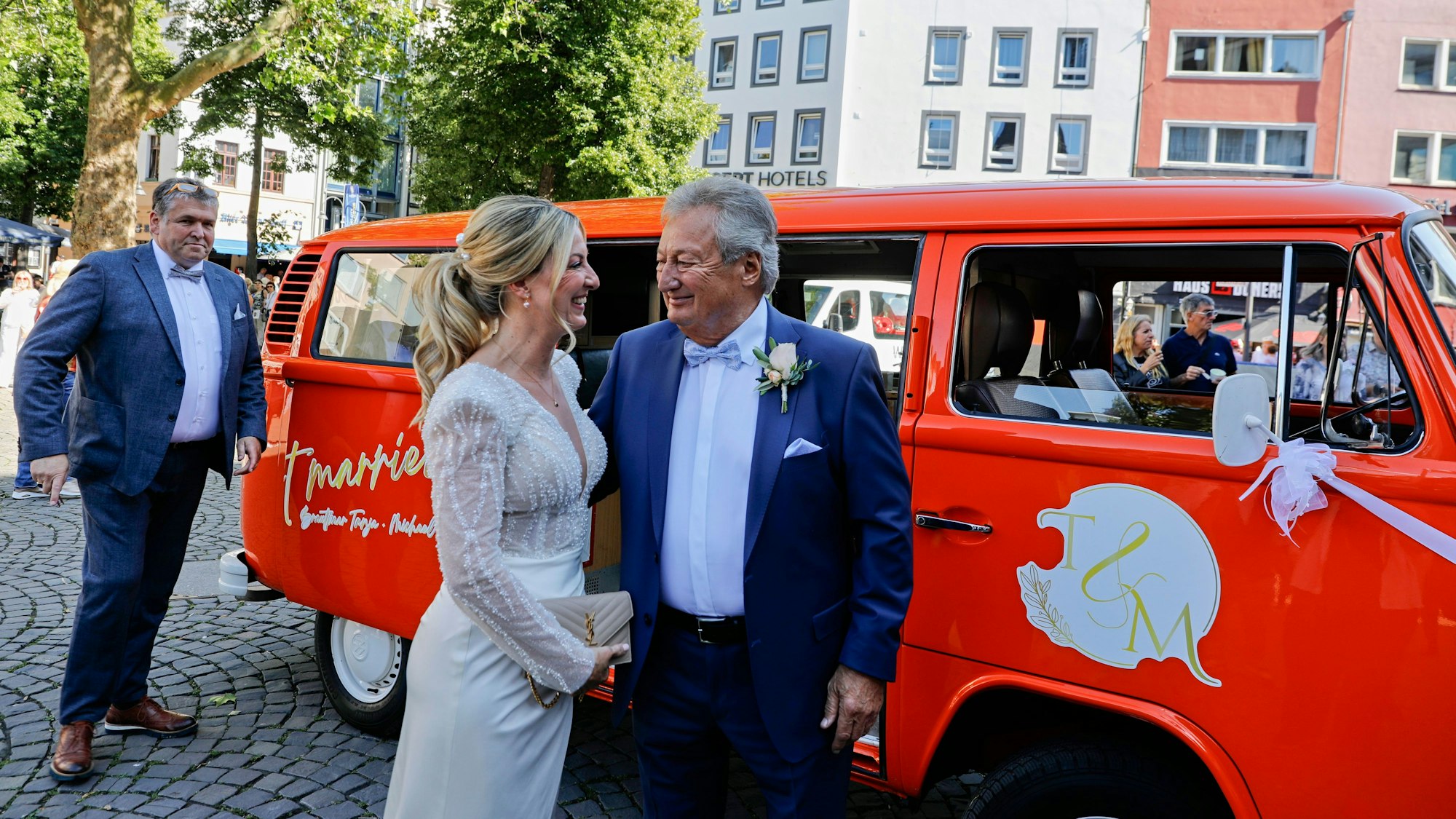 Wilfried Wolters mit Tochter Tanja.