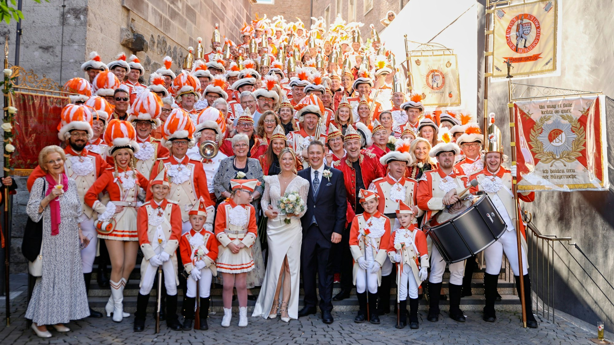 Tanja Wolters und Michael Gerhold mit Gesellschaften.
