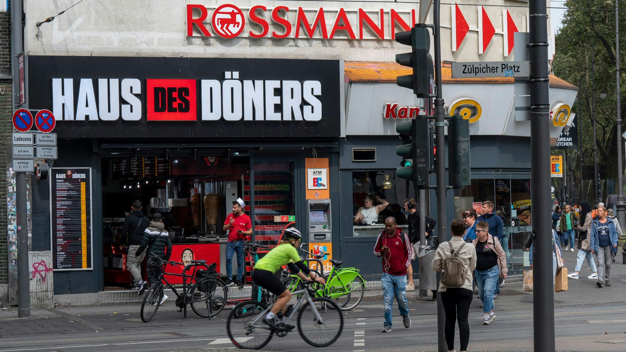Haus des Döners am Zülpicher Platz.