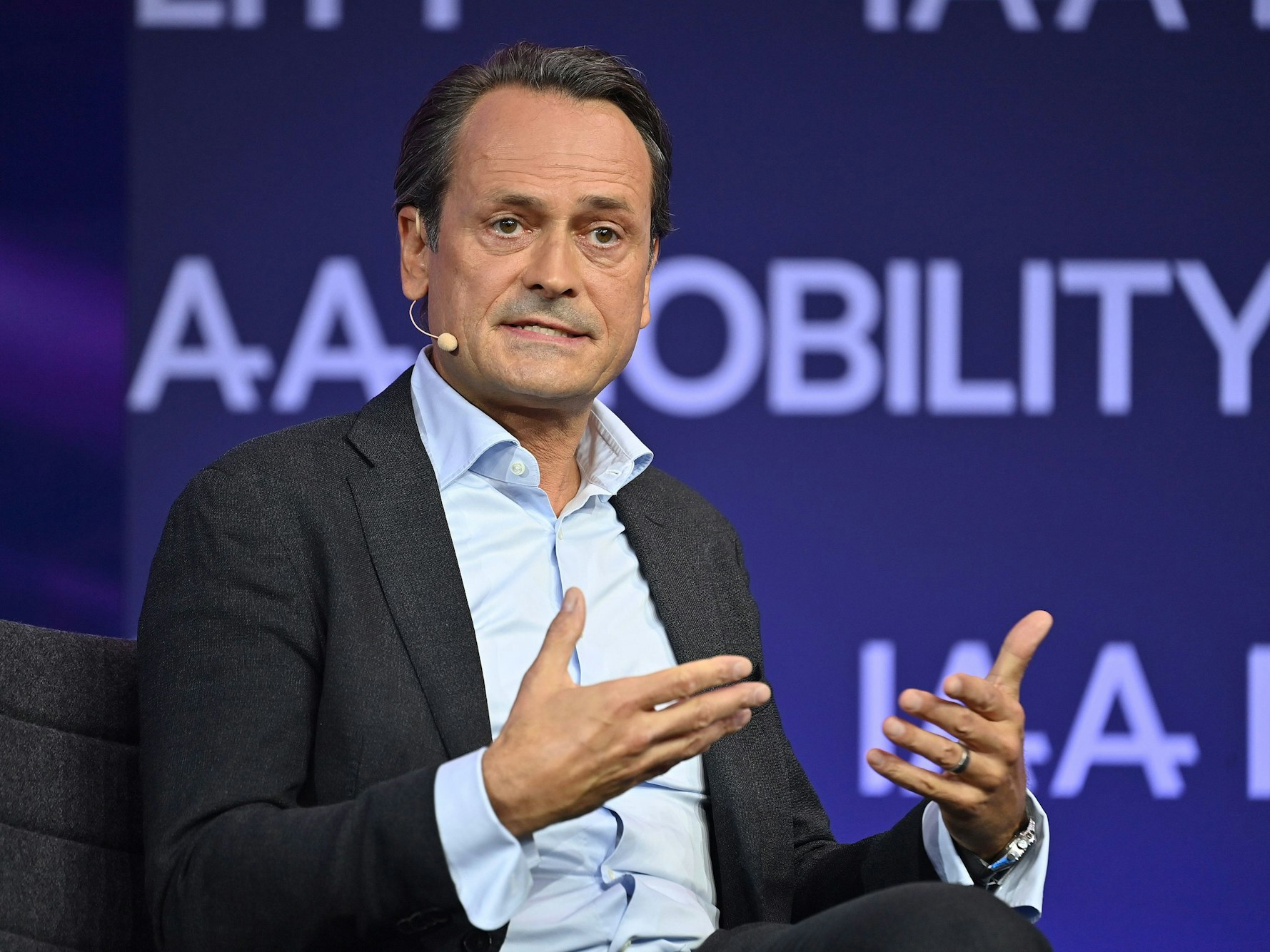 Dr. Michael Peterson von der Bahn im Talk.