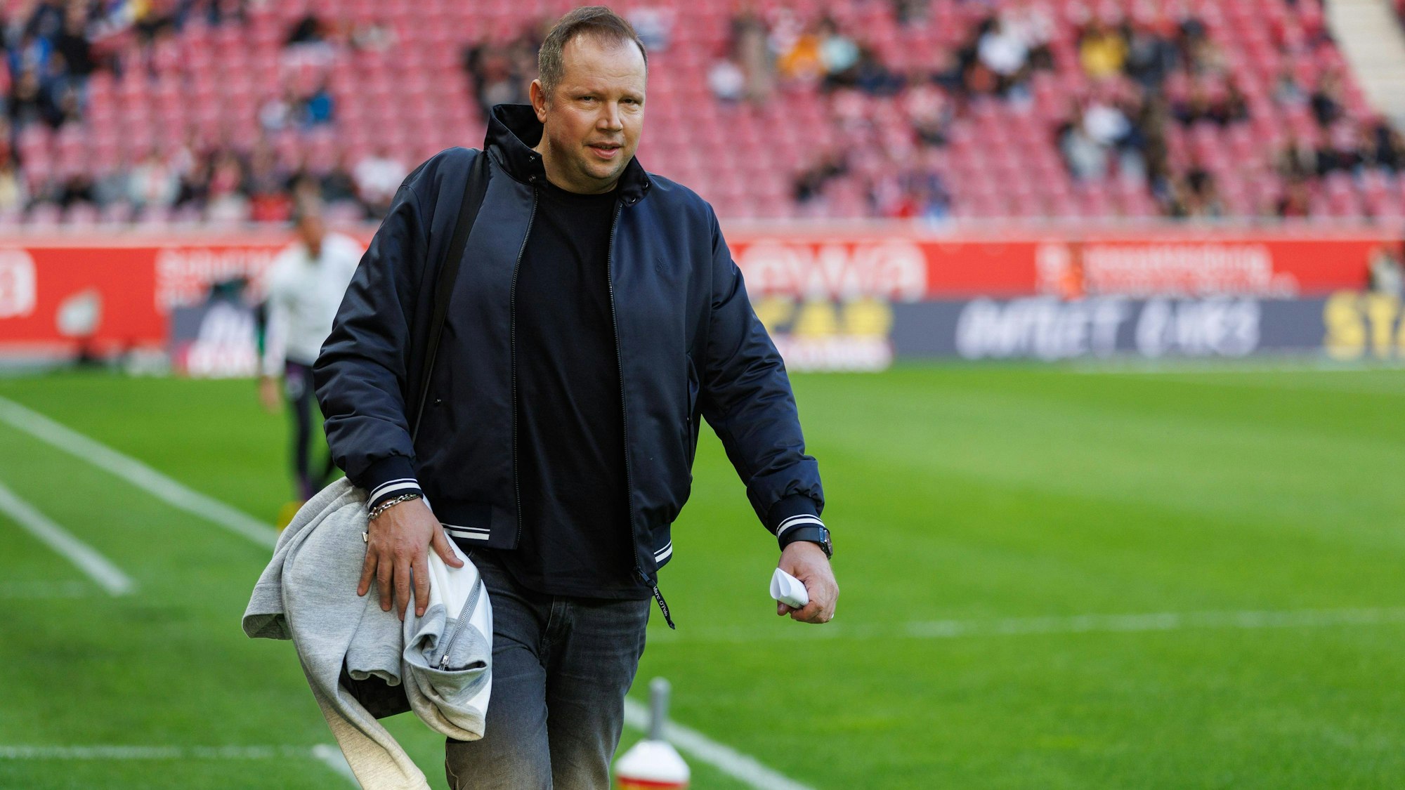 Wolff Fuss im Stadion.