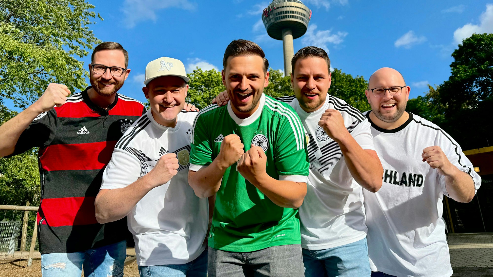 Die Kölner Pop-Gruppe Bel Air.