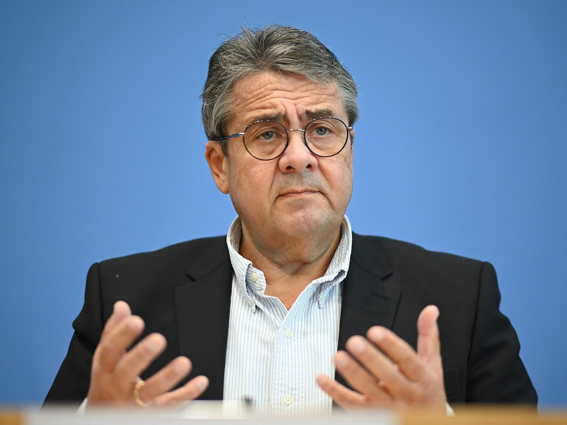Ex-Außenminister Sigmar Gabriel (SPD, hier 2020 in Berlin)