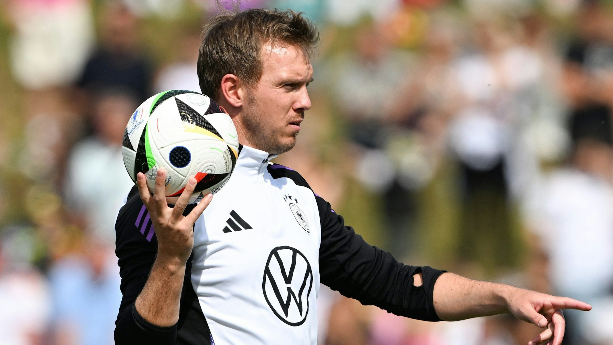 Julian Nagelsmann leitet das Training.