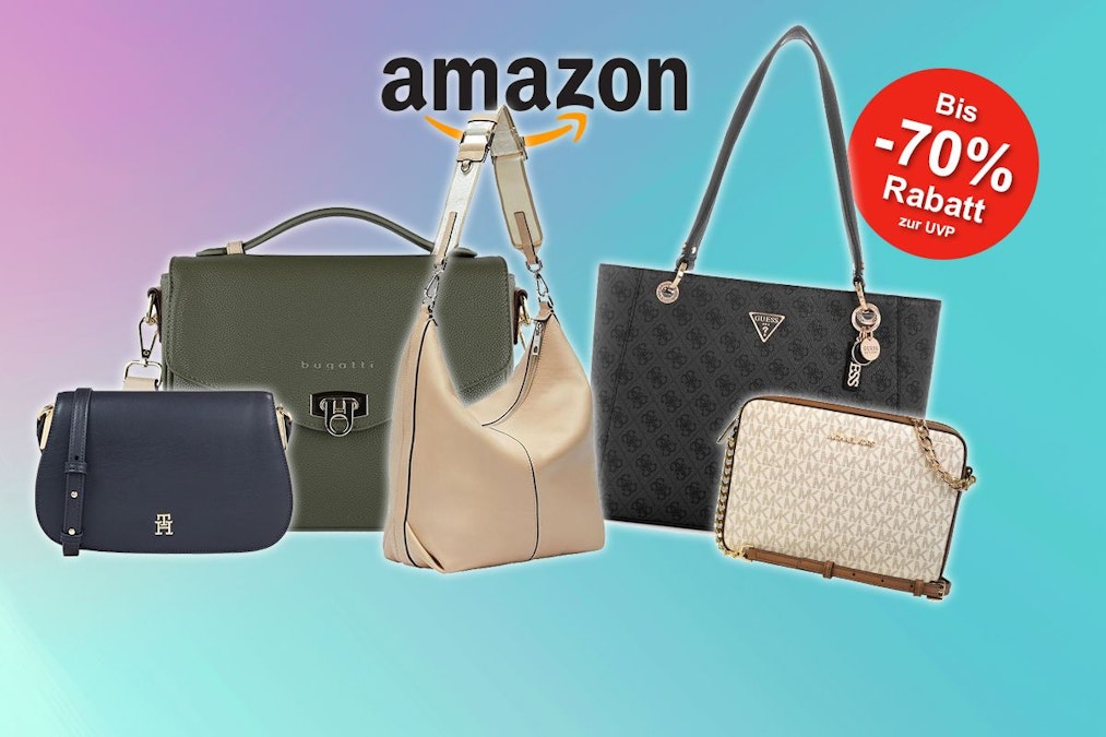 Mega Taschen Sale bei Amazon Bis zu 70 auf Marken wie Michael Kors Liebeskind Guess Lacoste u.v.m. Express
