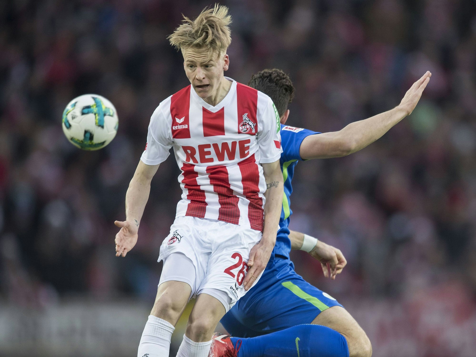 Chris Führich im FC-Trikot.