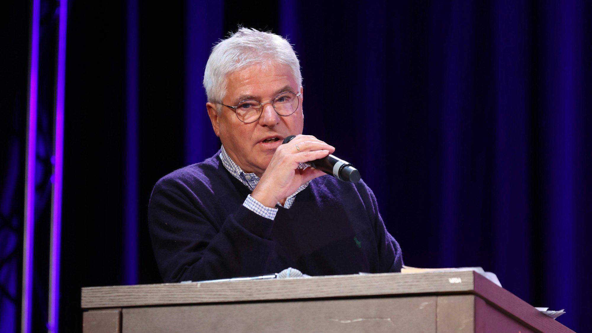 Axel Molinski, Geschäftsführer der Volksbühne am Rudolfplatz