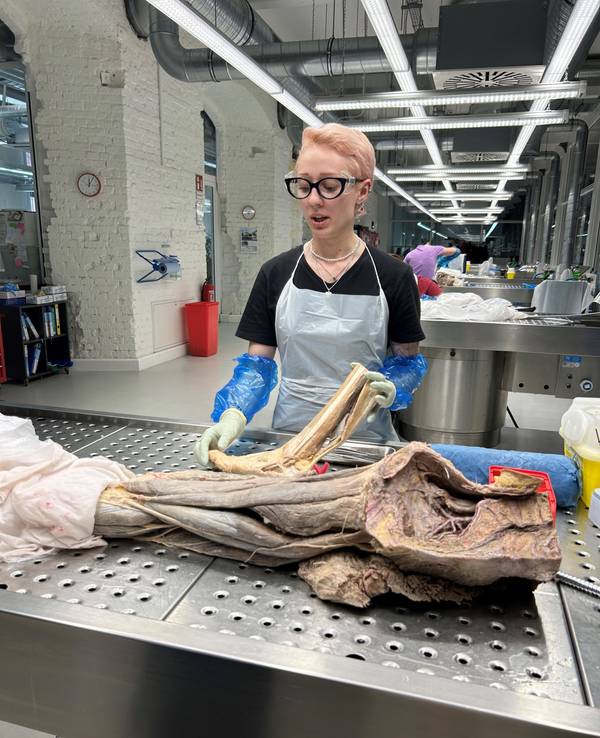 Besuch im Plastinarium in Guben