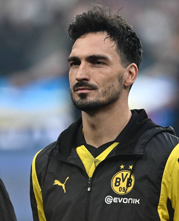 Mats Hummels am 1. Juni 2024 im Finale der Champions League mit Borussia Dortmund.