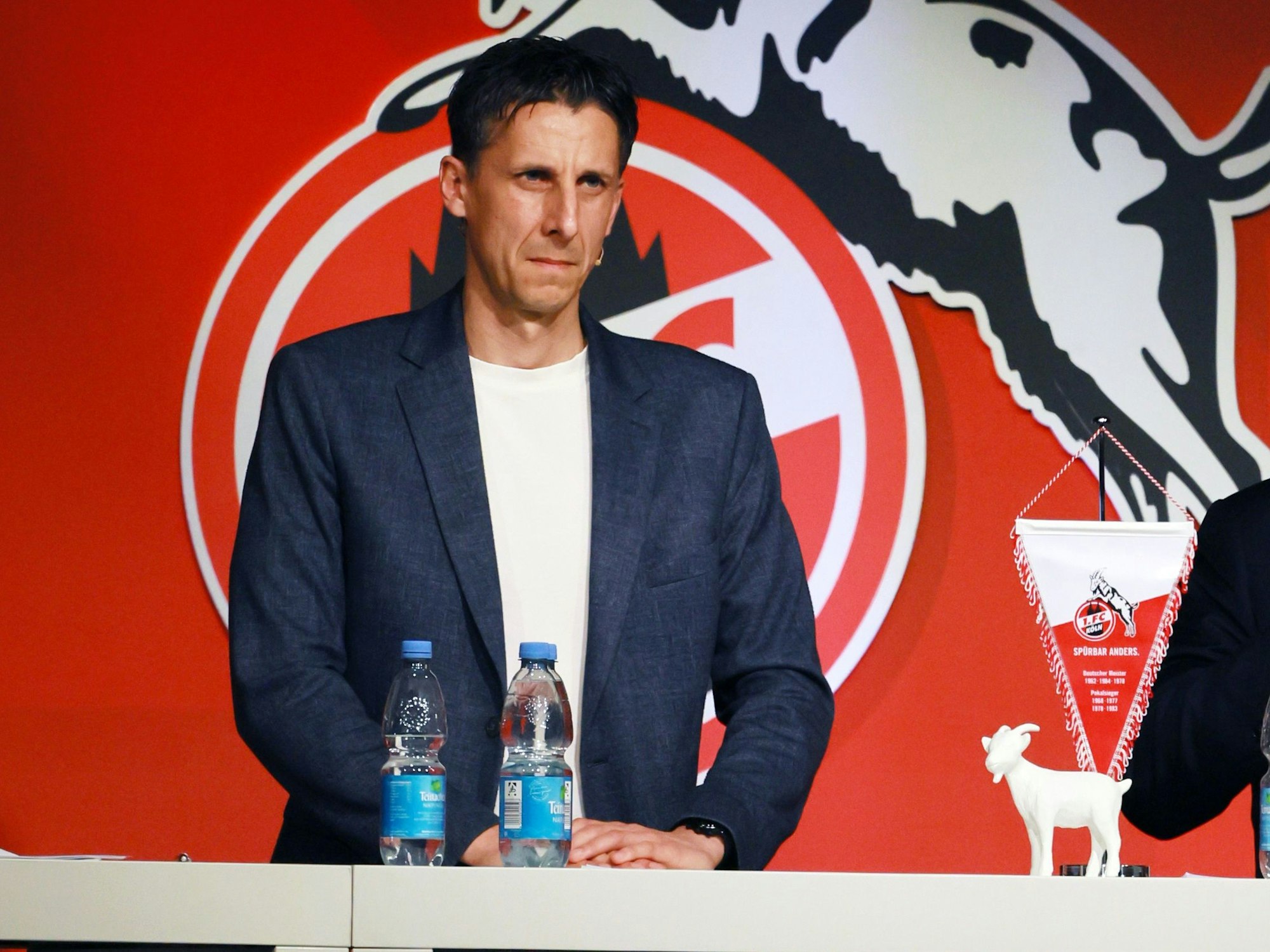 Christian Keller beim Mitgliederstammtisch.