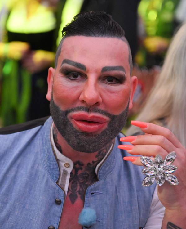 Der Modedesigner Harald Glööckler