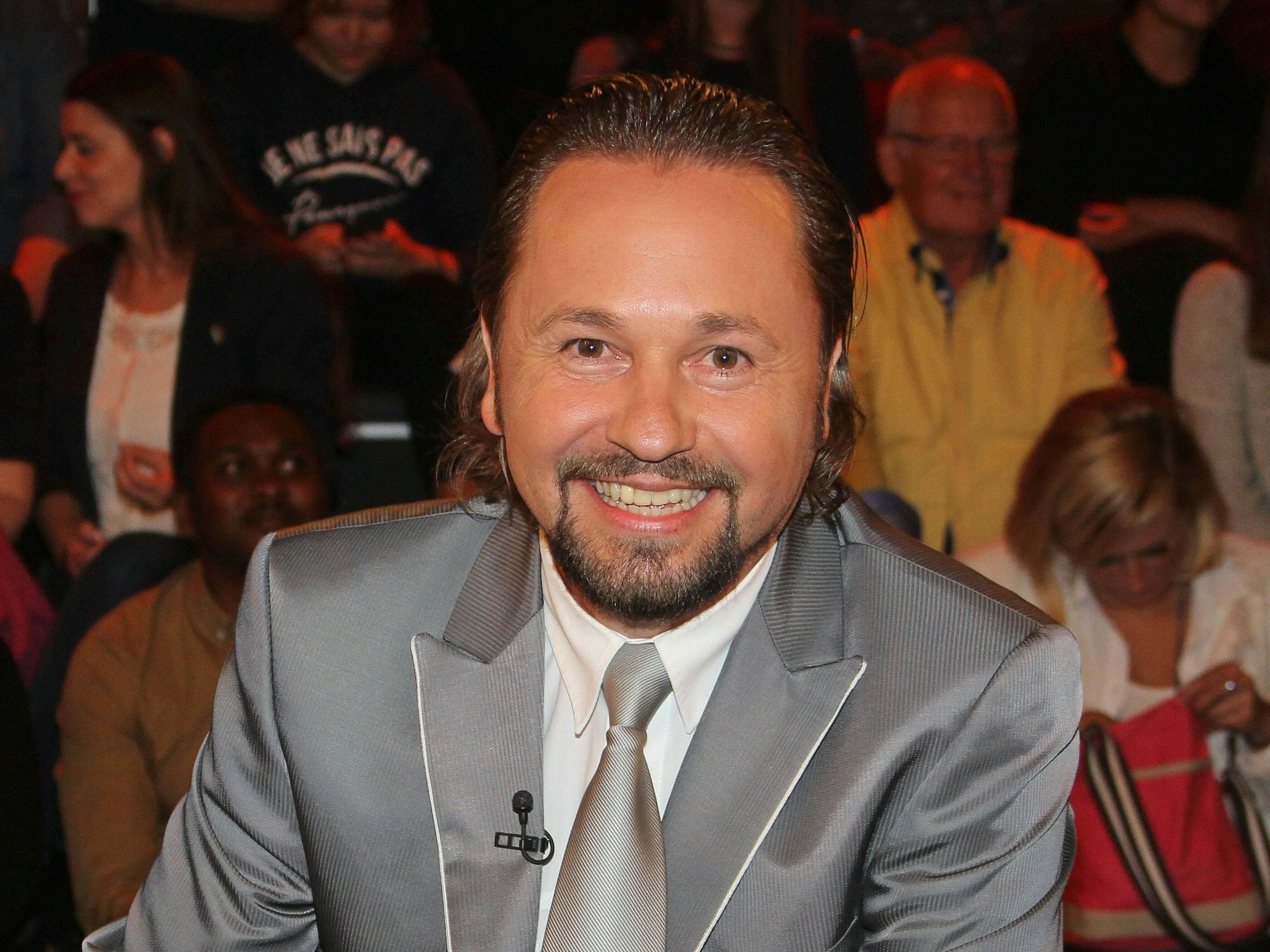 Wolfgang Pauritsch im Studio bei der Show von Markus Lanz.