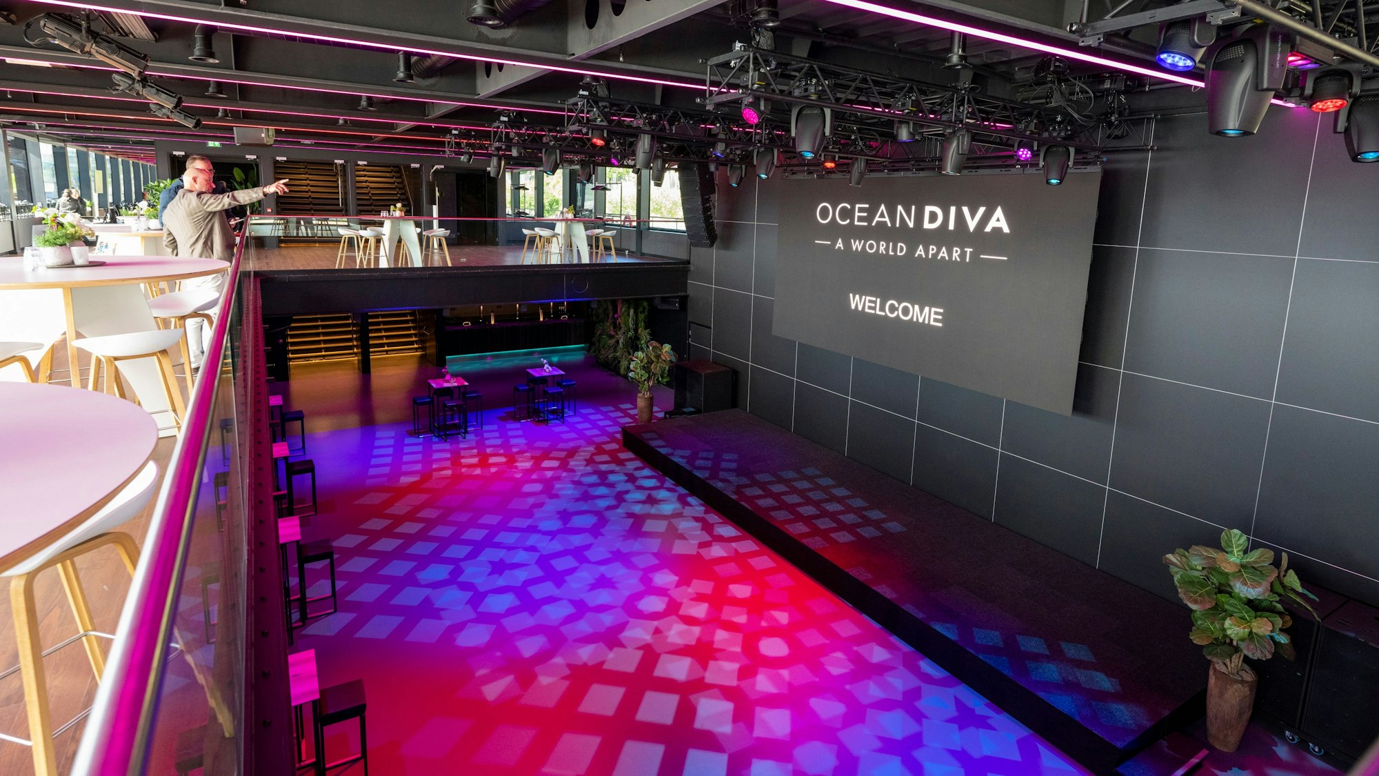 Der Party-Bereich der „Oceandiva Nova“