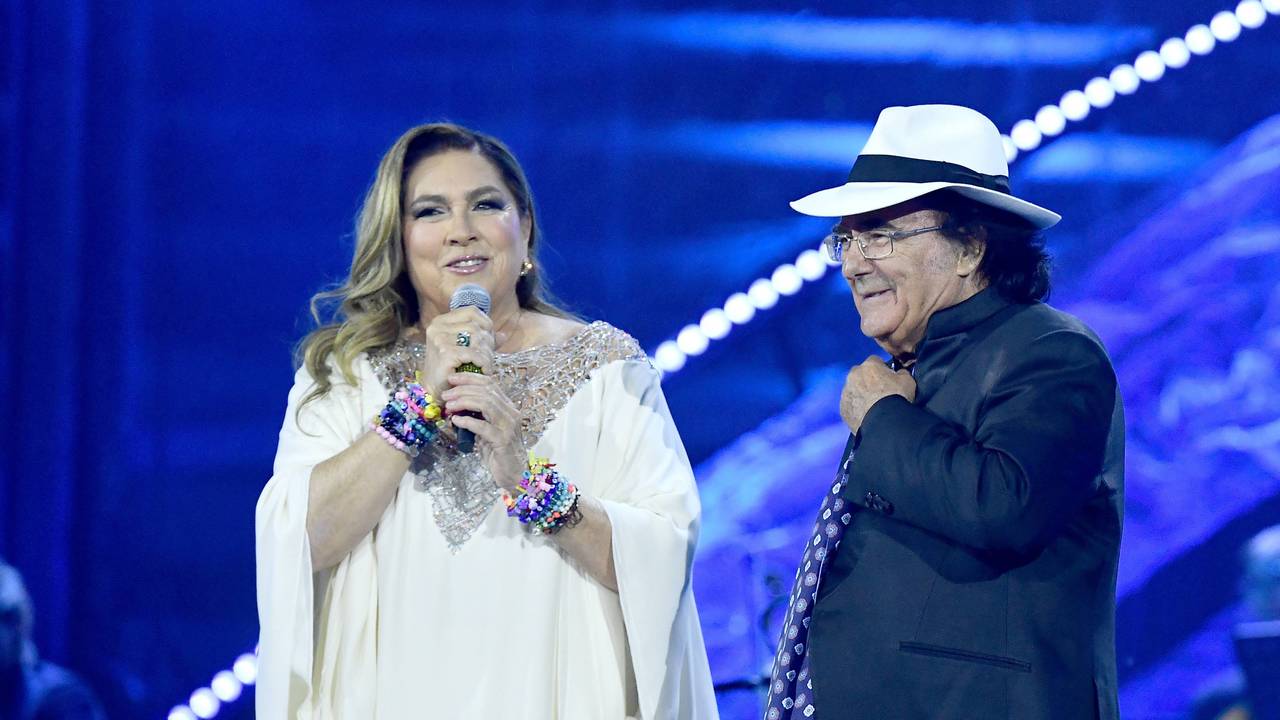 Al Bano und Romina Power auf der Bühne.
