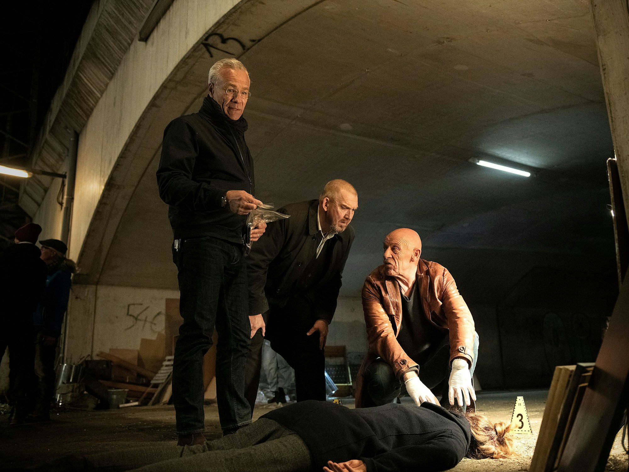 Das Kölner "Tatort"-Trio Klaus J. Behrendt, Dietmar Bär und Joe Bausch