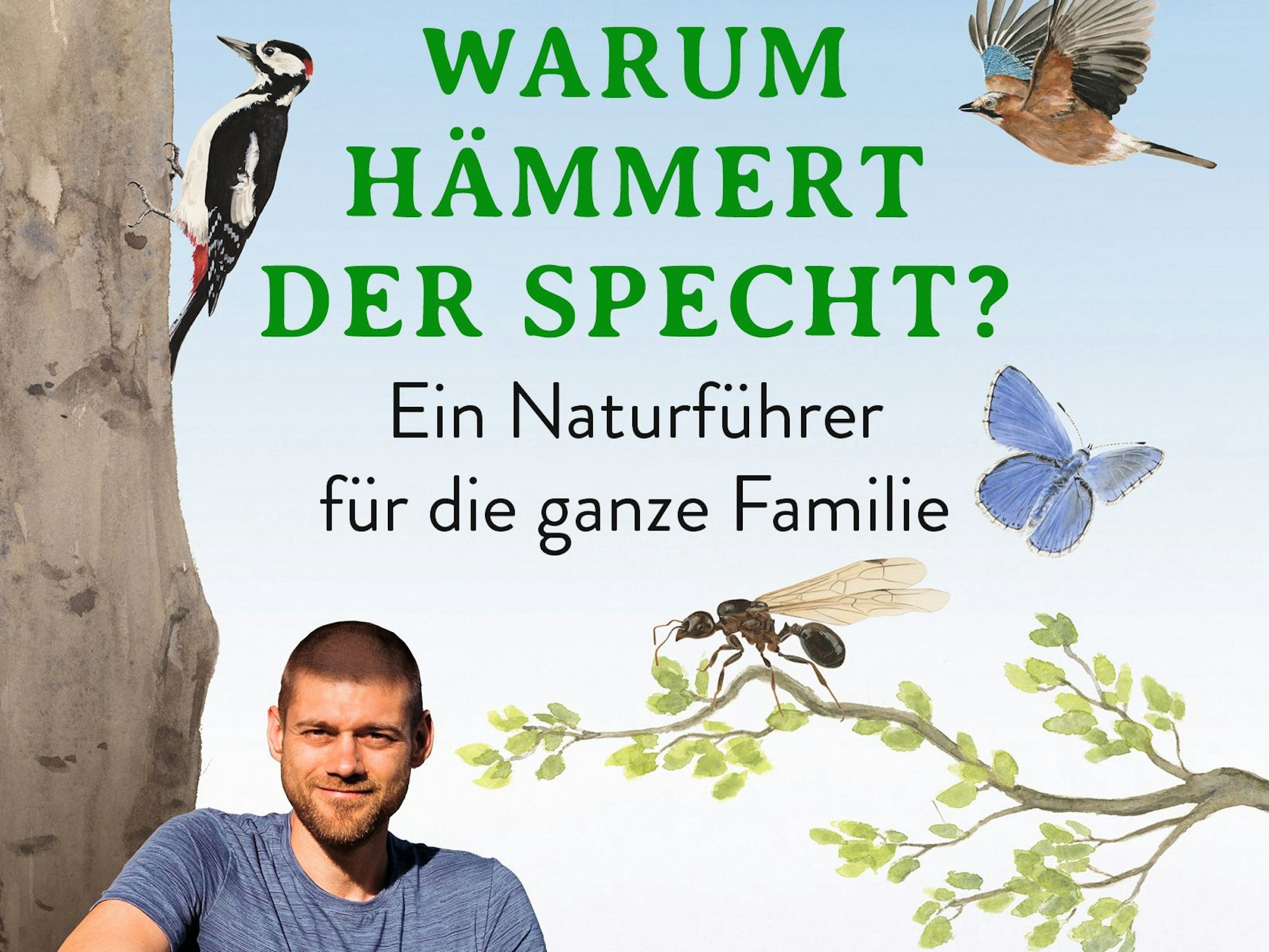 Buchcover "Warum hämmert der Specht?"