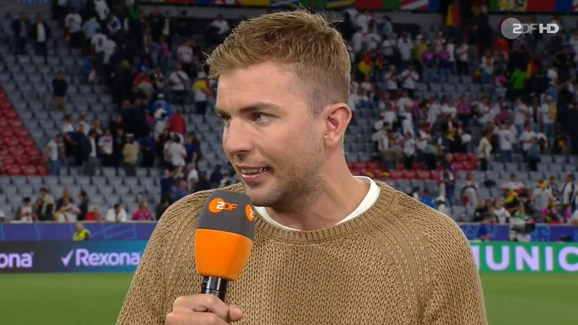Christoph Kramer spricht im ZDF über die DFB-Gala zum Start in die EM 2024.