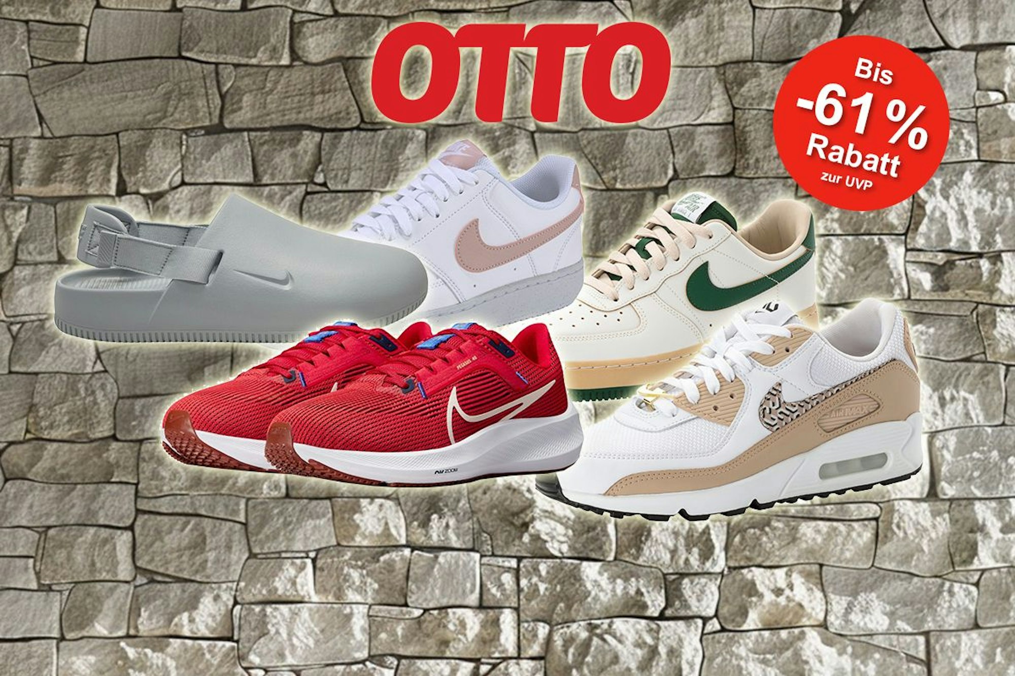 Nike OTTO Sale: Spare bis zu 61% auf Nike Sneaker im Sale bei OTTO