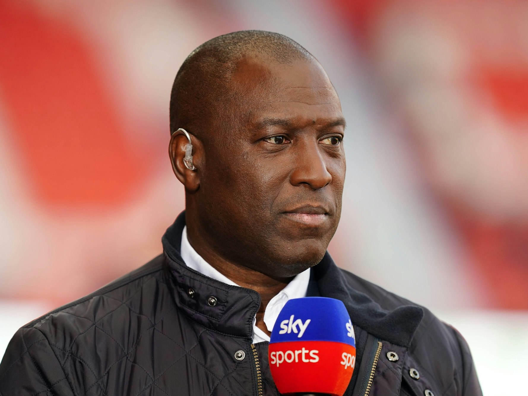 Kevin Campbell im Einsatz als Experte des britischen Pay-TV-Senders Sky Sports.