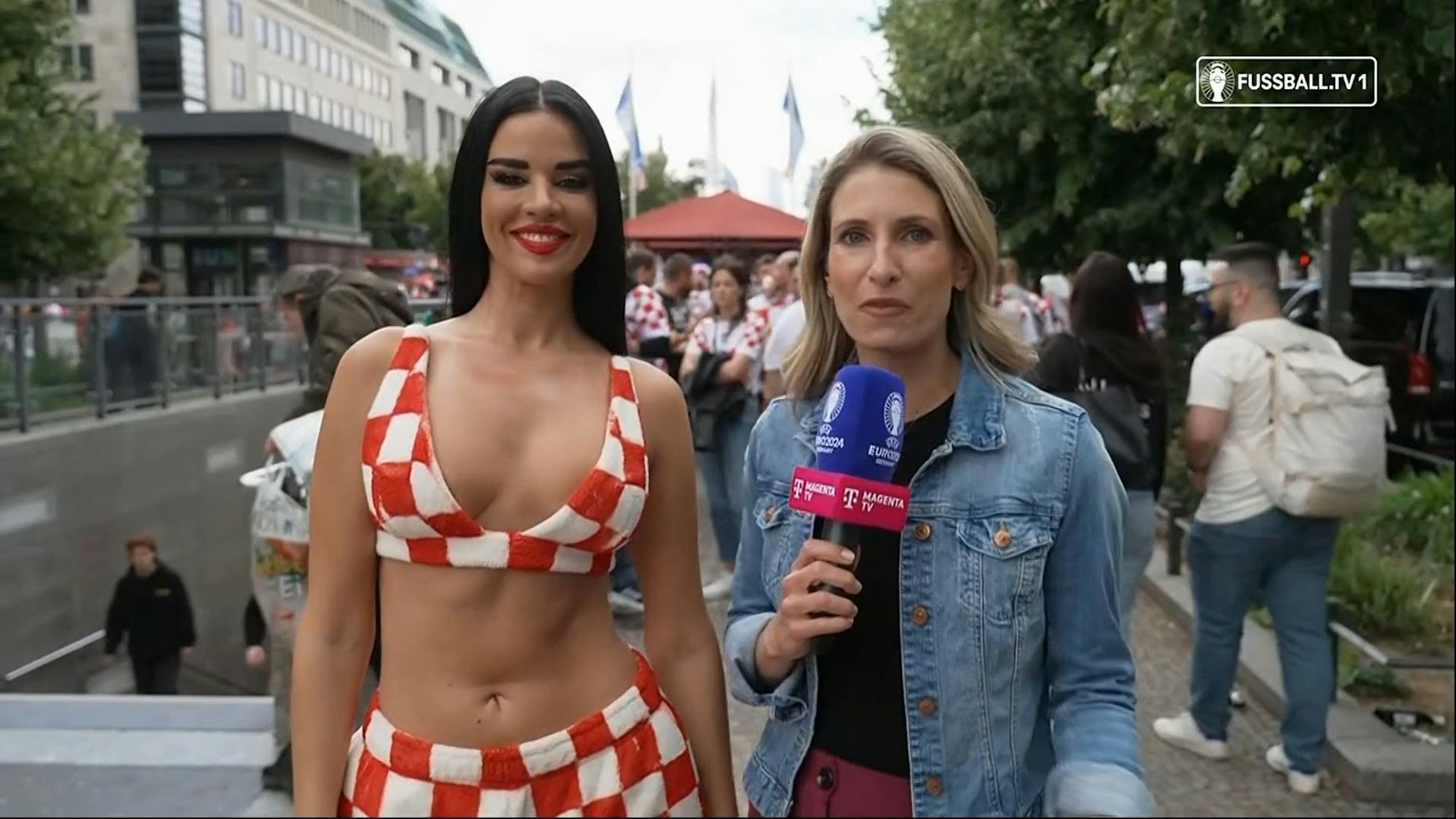 TV-Schalte am Samstag (15. Juni 2024) bei MagentaTV mit Ivana Knöll.
