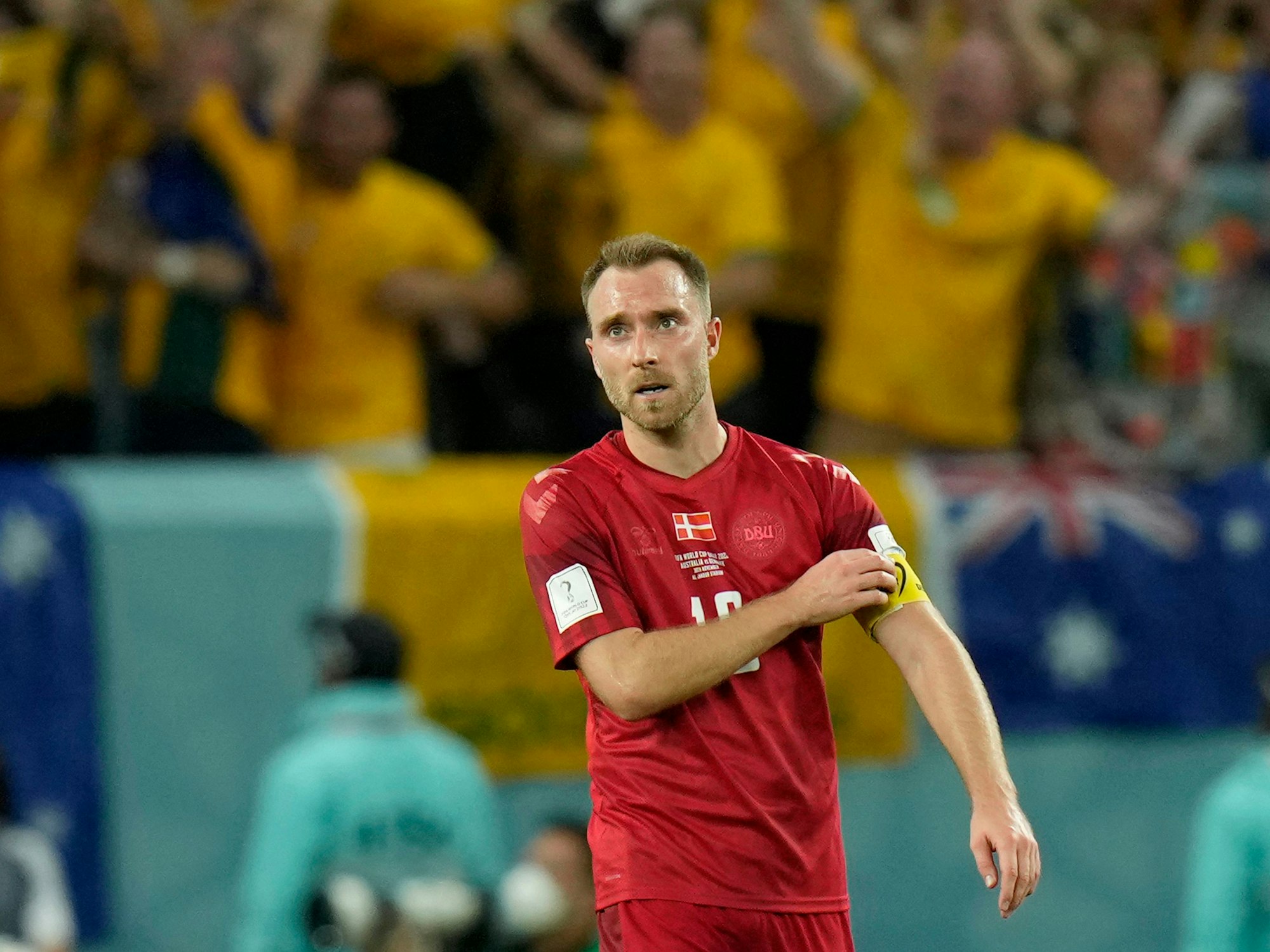 Christian Eriksen bei der WM 2022 in Katar.