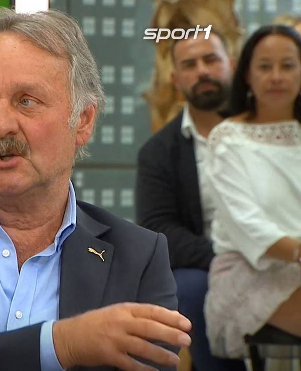 Peter Neururer im Sport1-„Doppelpass“.