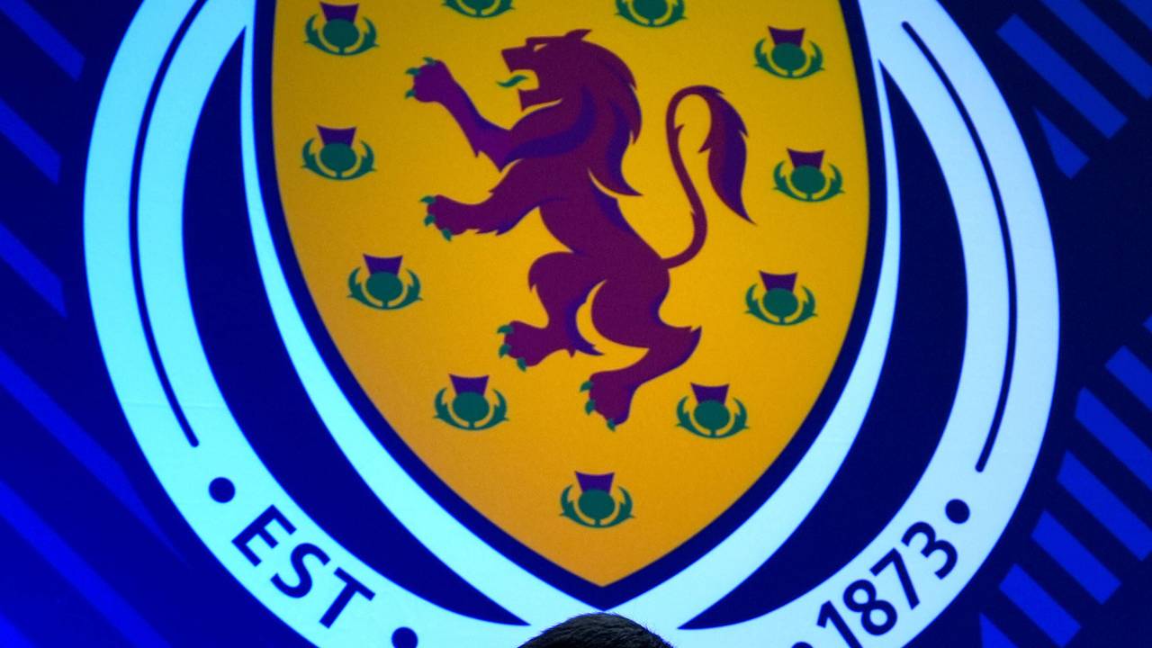 Das Schottland-Wappen.
