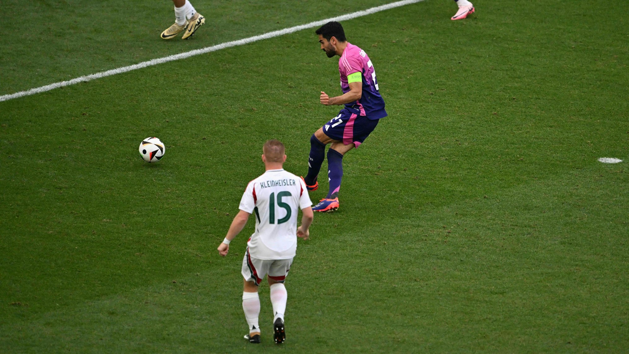 Ilkay Göndogan trifft gegen Deutschland.