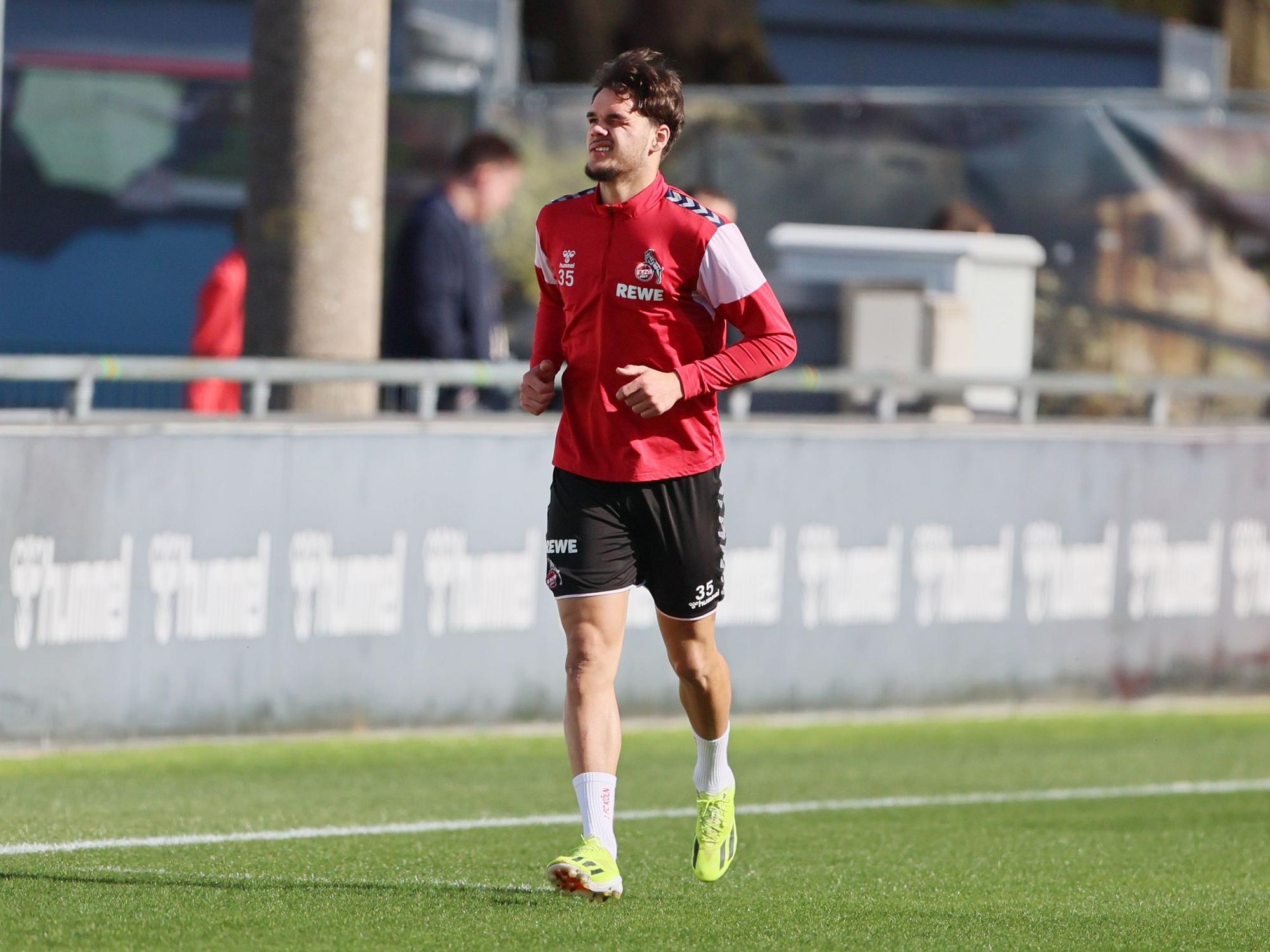 1. FC Köln, Training mit Max Finkgräfe