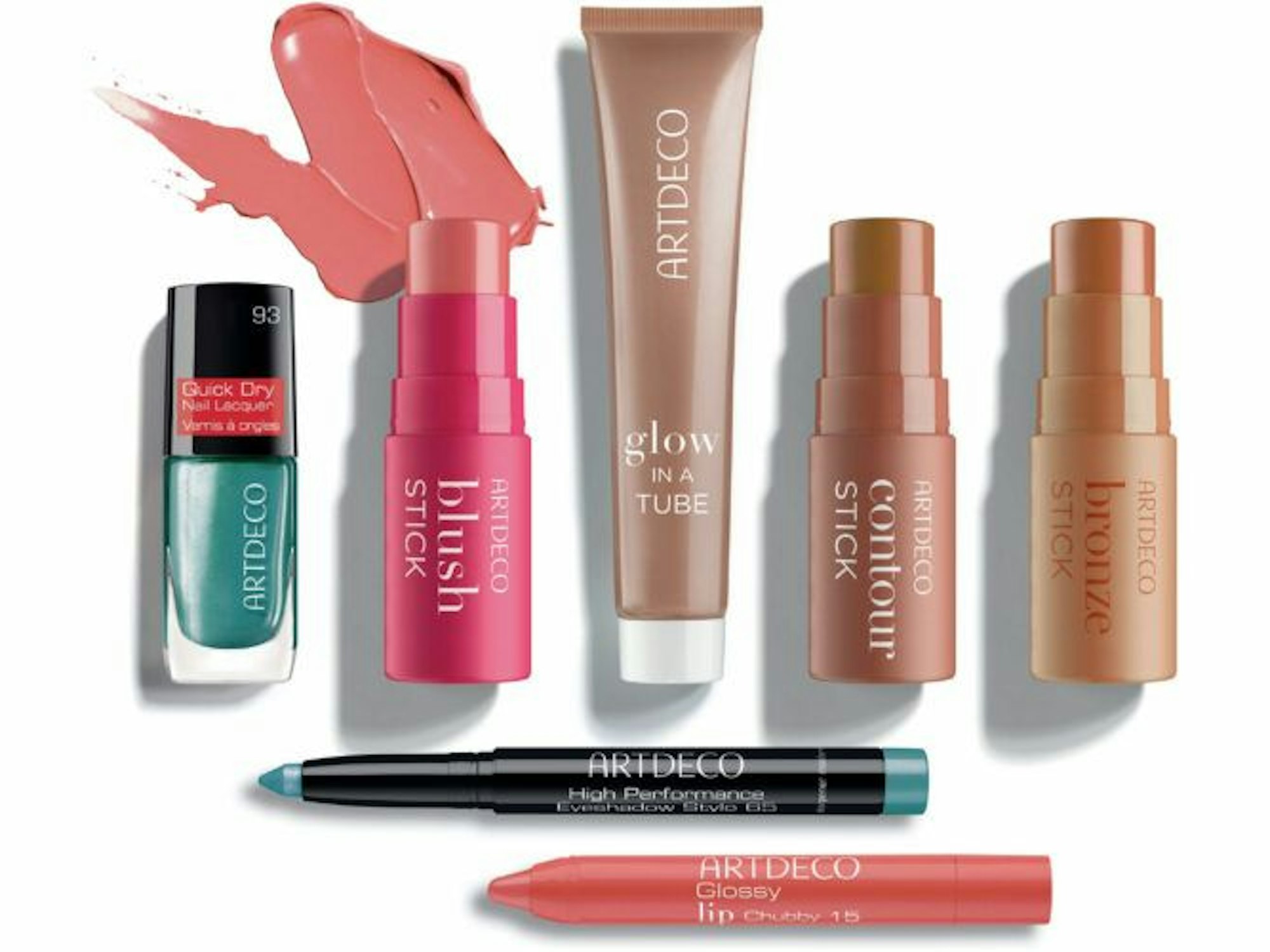 Trend-Make-up von Art Deco