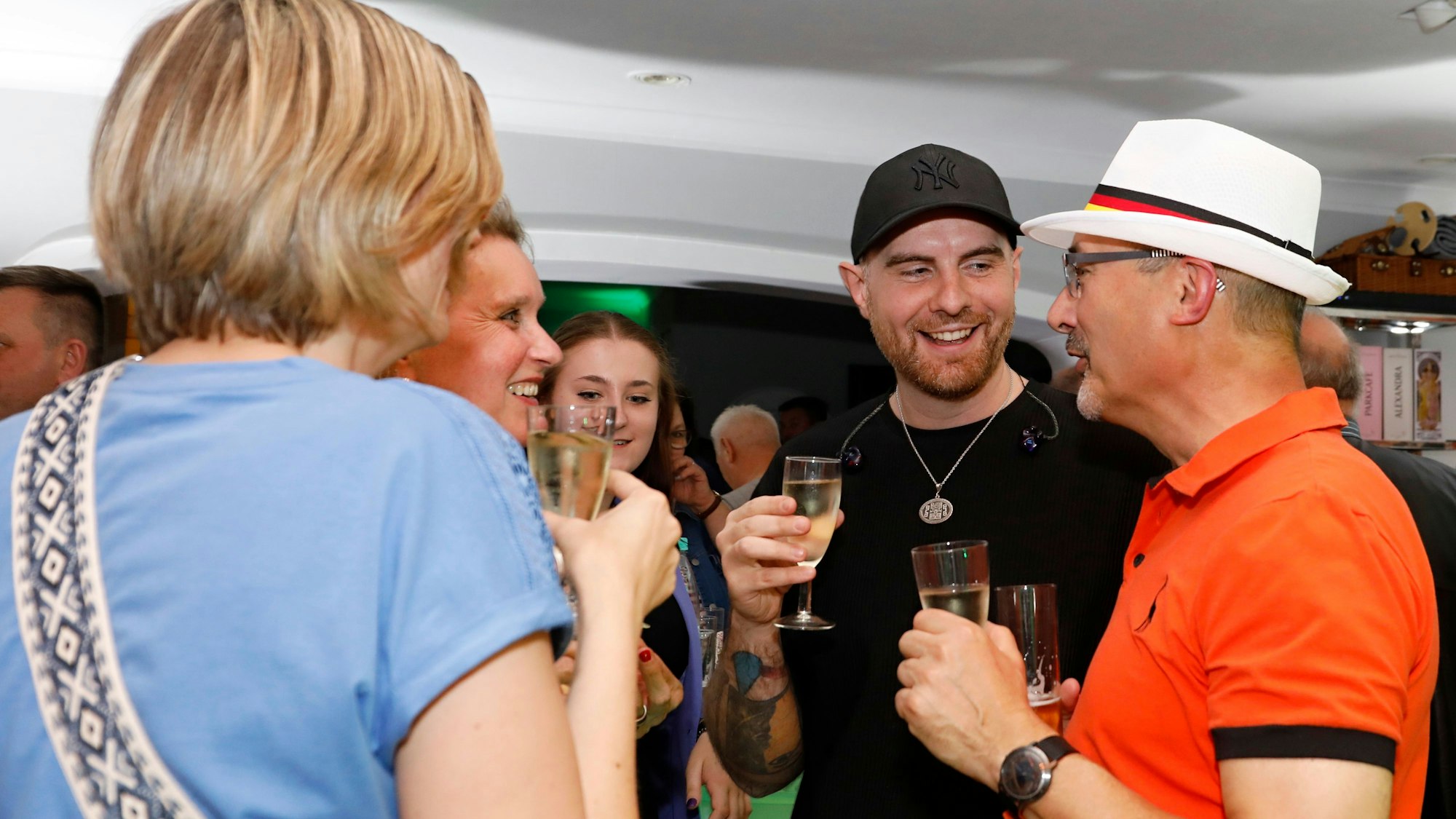 Boore-Frontmann Chris Koch.