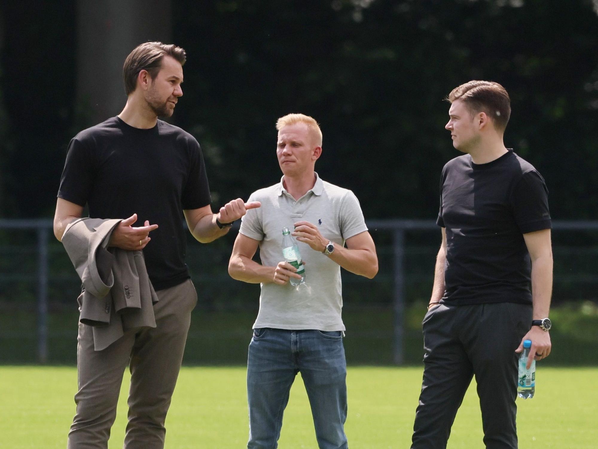 1. FC Köln, Training mit Thomas Kessler, Sascha Bigalke und Lukas Berg.