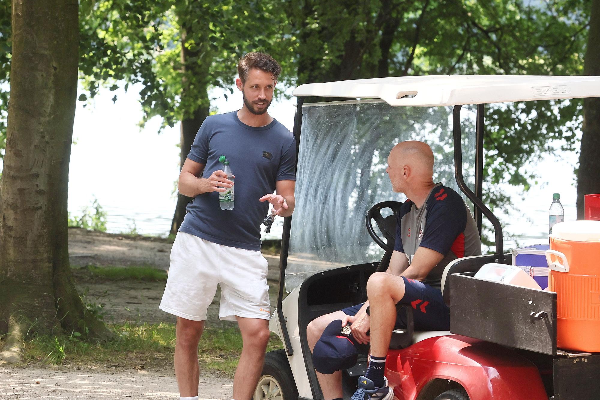 Mark Uth im Gespräch mit Thomas Hickersberger.