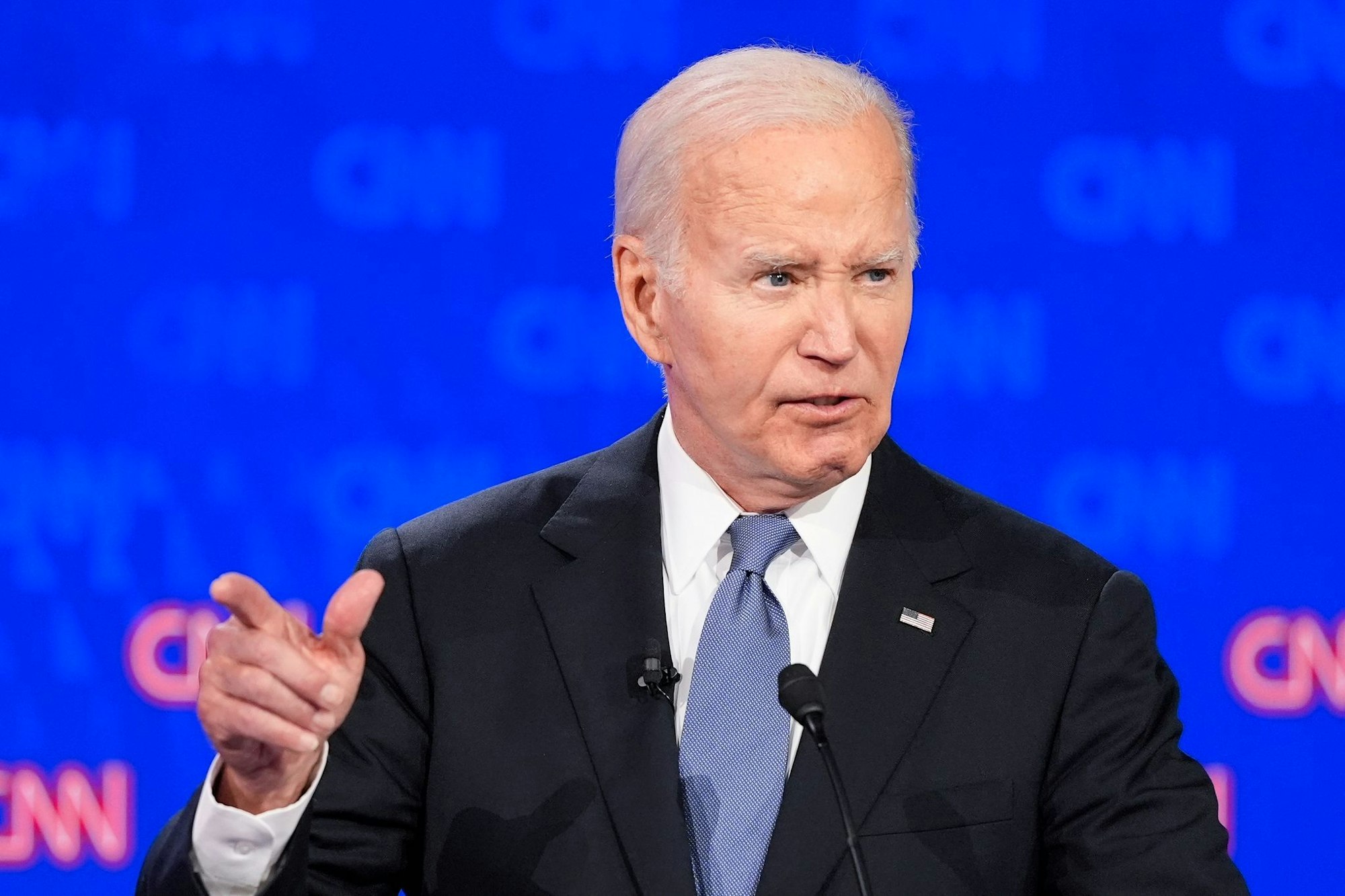 US-Präsident Joe Biden hat bei der TV-Debatte gegen seinen Kontrahenten Donald Trump keine gute Figur gemacht.