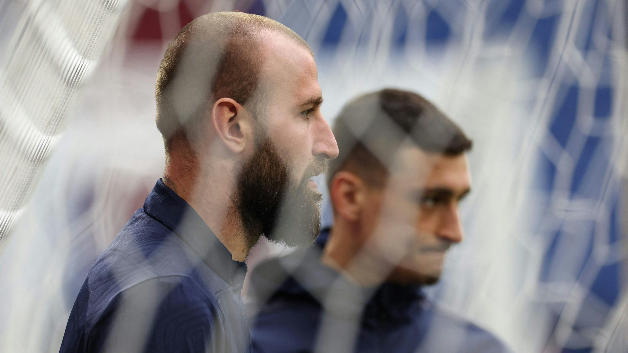 Vanja Milinkovic-Savic (l.) im Training.